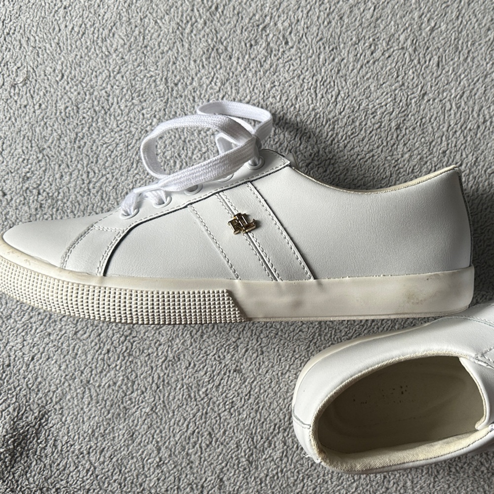 Lauren Ralph Lauren White Women's Sneakers